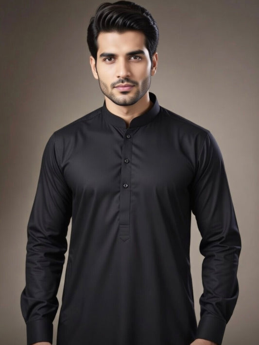 Gun Metal Grey Shalwar Kameez