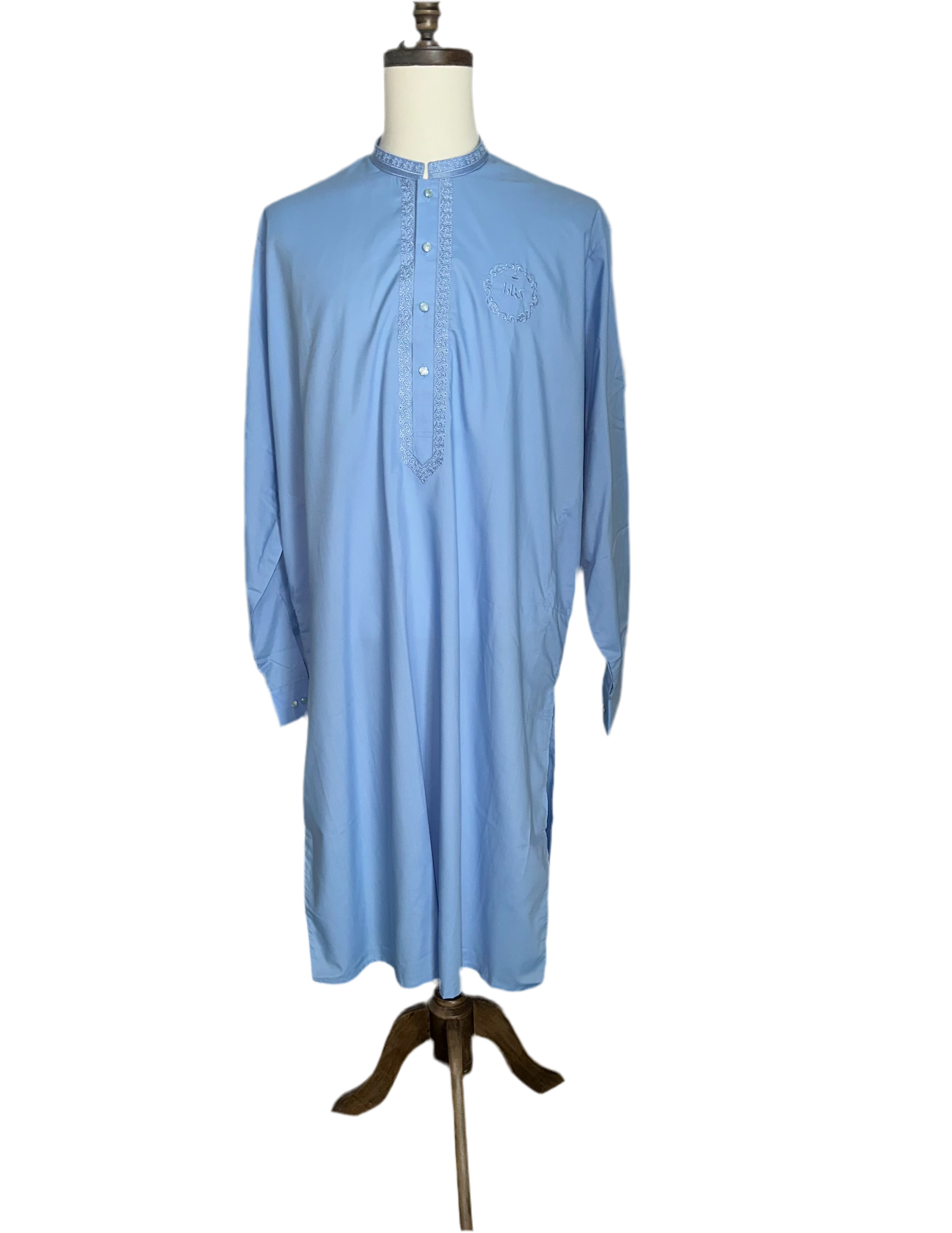 Sky Blue Kinara Shalwar Kameez