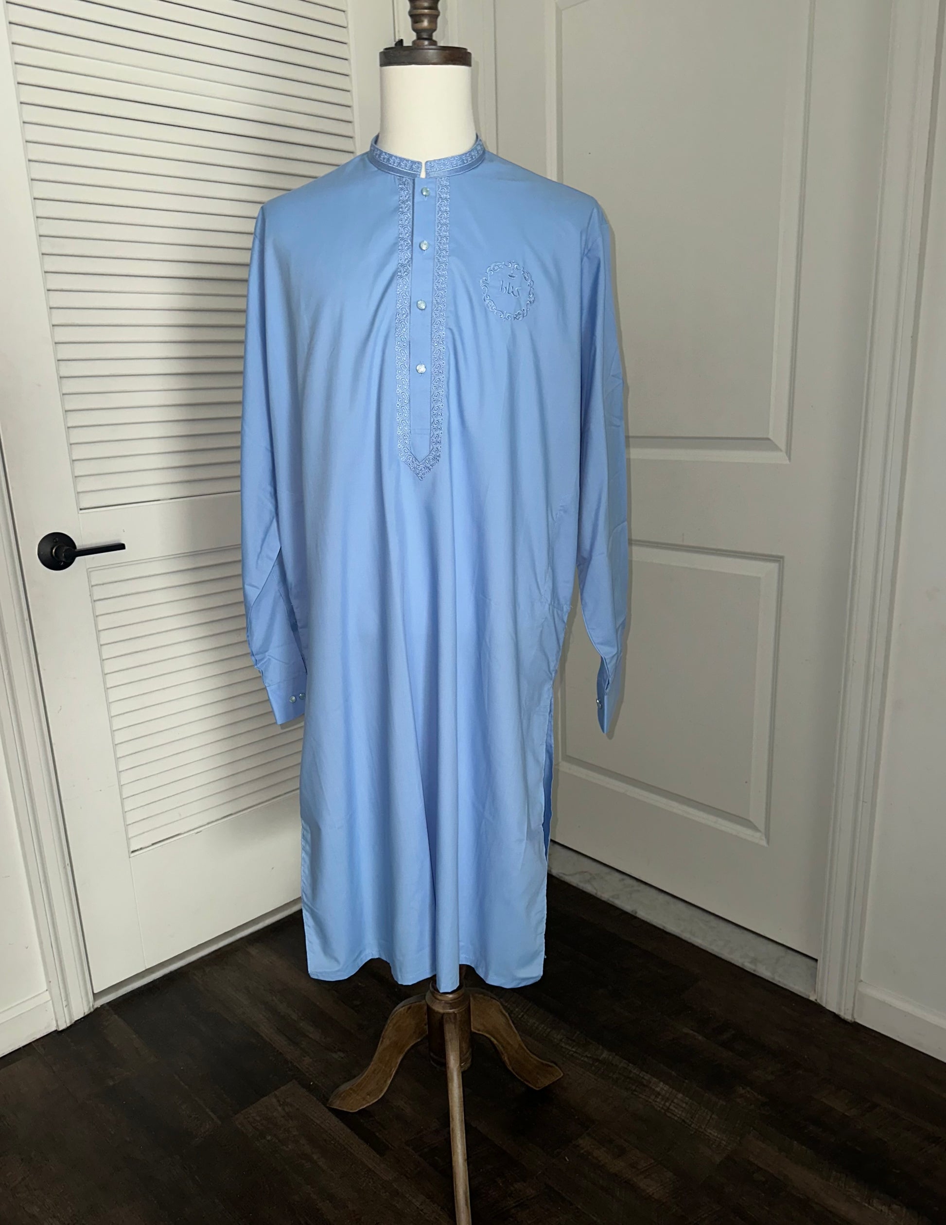 Sky Blue Kinara Shalwar Kameez