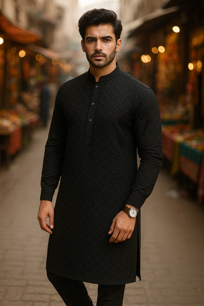 Black Chicken Kari Suit