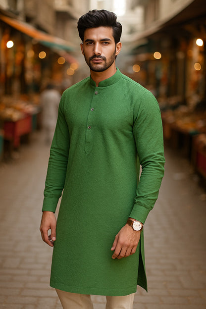 Sage Green Chicken Kari Suit